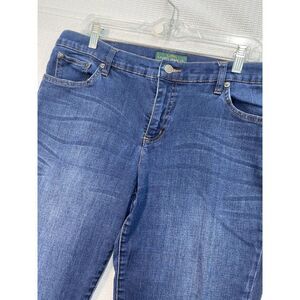 Lauren Ralph Lauren LRL women's 14 Modern Bootcut stretch Medium Wash Jeans